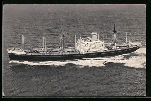 AK Handelsschiff S.S. Alblasserdyk auf hoher See