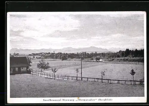 AK Hinwang, Insel-Brauerei Illerparadies