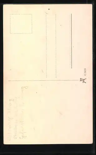 AK Schauspielerin Olga Tschechowa in Denkerpose