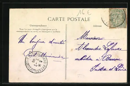 AK La Trimouille, La Mairie