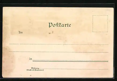 Lithographie Herrsching a. Ammersee, Ortsansicht mit Uferpartie, Andechs