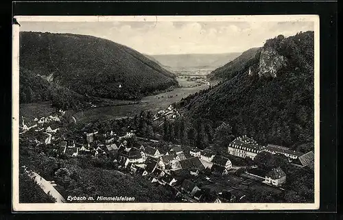 AK Eybach, Gasthaus zum Lamm mit Himmelfelsen