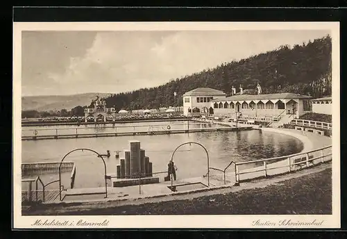 AK Michelstadt i. Odenwald, Stadion Schwimmbad