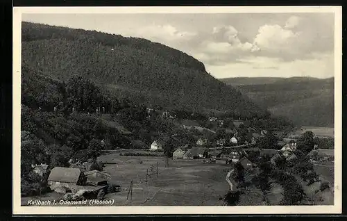 AK Kailbach i. Odenwald /Hessen, Blick auf den Ort