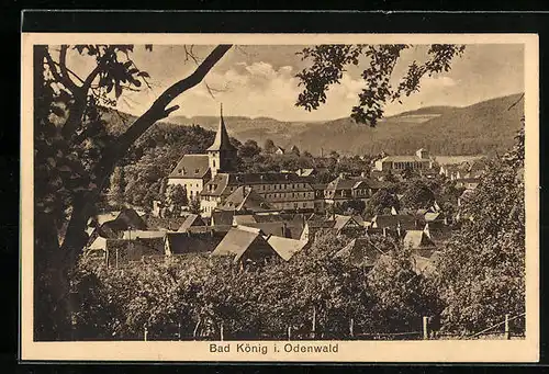 AK Bad König i. Odenwald, Ortsansicht