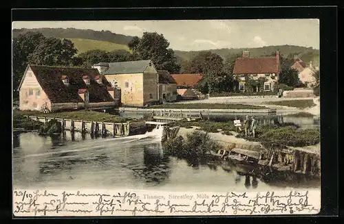 AK Streatley, Streatley Mills, The Thames