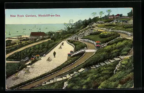 AK Westcliff-on-Sea, New Rock Gardens