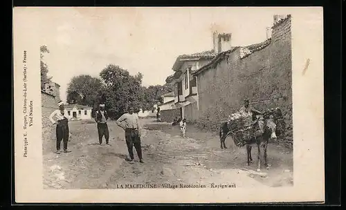 AK Kapigniani, Village Macedonien, Strassenpartie