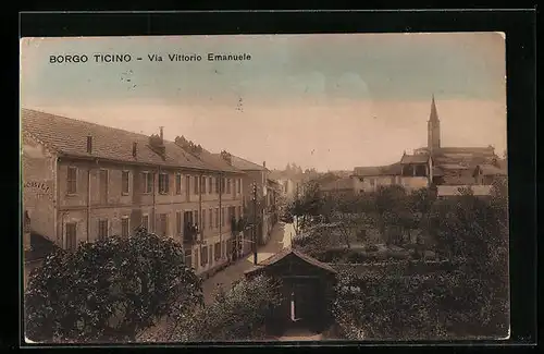 AK Borgo Ticino, Via Vittorio Emanuele