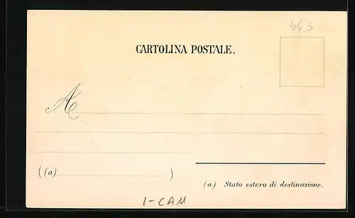 Lithographie Napoli, Porto, Panorama, Wappen