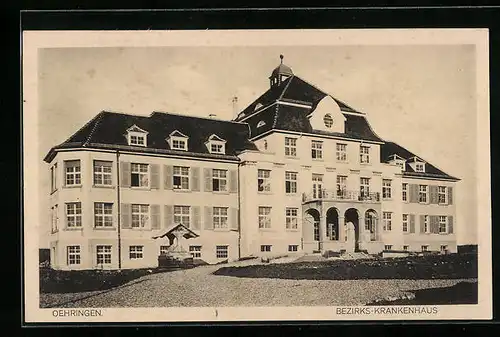 AK Oehringen, Ansicht des Bezirks-Krankenhaus