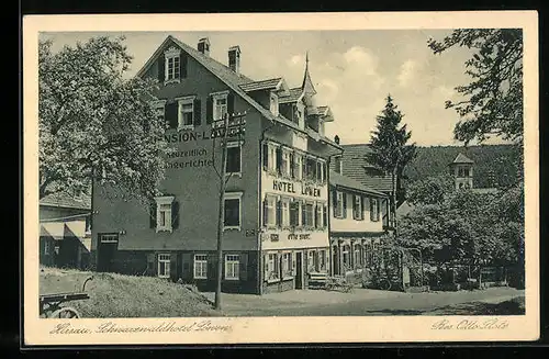 AK Hirsau, Schwarzwaldhotel Löwen