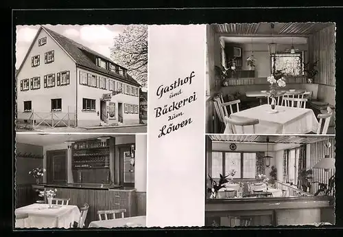 AK Friolzheim Kreis Leonberg, Gasthof und Bäckerei zum Löwen