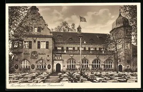 AK Berlin-Grunewald, Forsthaus Paulsborn im Grunewald