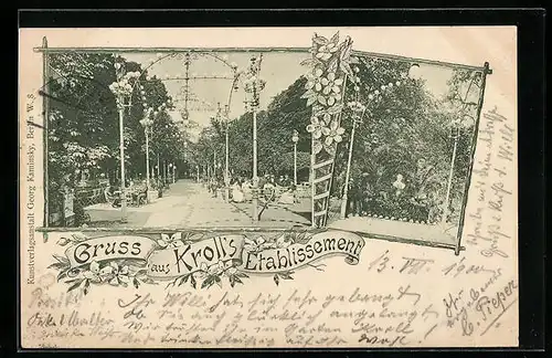 AK Berlin-Tiergarten, Kroll`s Etablissement