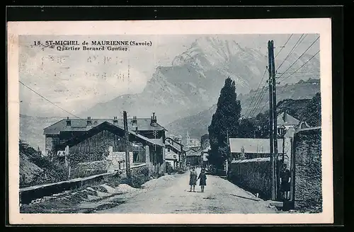 AK Saint-Michel-de-Maurienne, Quartier Bernard Goutier