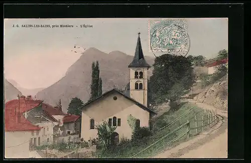 AK Salins-les-Bains près Moutiers, L`Église