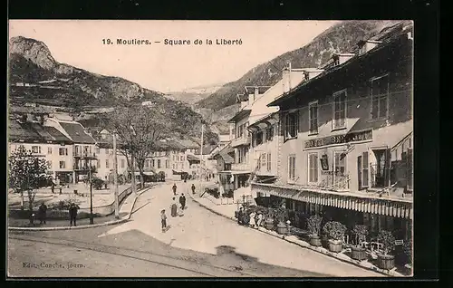 AK Moutiers, Square de la Liberté