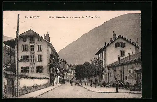 AK Moutiers, Avenue du Pré de Foire