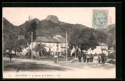 AK Moutiers, Le Square de la Liberté