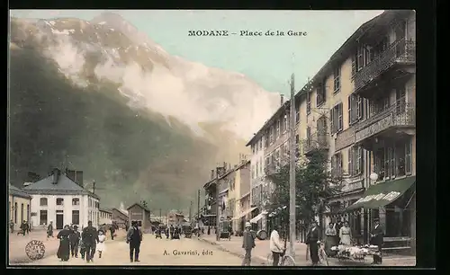 AK Modane, Place de la Gare