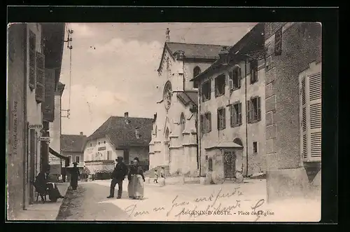 AK St-Genix-d`Aoste, Place de l`Eglise