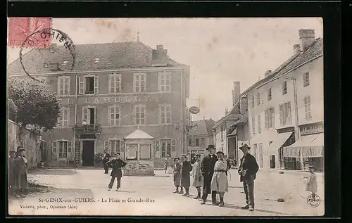 AK St-Genix-sur-Guiers, La Place et Grande-Rue