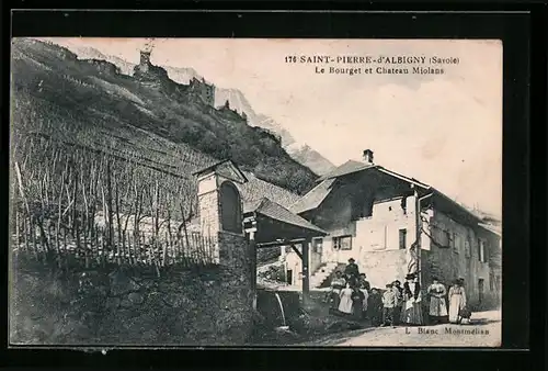 AK Saint-Pierre-d`Albigny, Le Bourget et Chateau Miolans