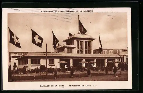 AK Liege, Exposition 1930, Pavillon de la Biere
