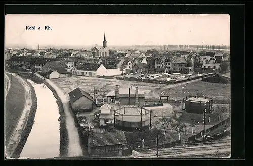 AK Kehl a. Rh., Gaswerk