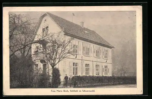 AK Schiltach im Schwarzwald, Haus von Frau Marie Beeh