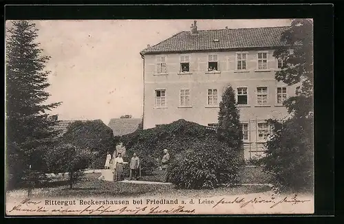 AK Friedland a. d. Leine, Rittergut Reckershausen