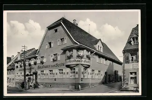 AK Geisingen, Gasthaus zum Hecht