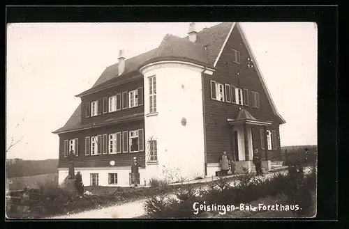 Foto-AK Geislingen / Balingen, Forsthaus