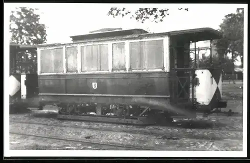 Fotografie Norbert Lossberger, Berlin, Ansicht Berlin, Strassenbahn Salzwagen S 123 der BVG