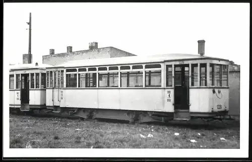 Fotografie Norbert Lossberger, Berlin, Ansicht Berlin, Strassenbahn Bw 1229 & Bw 1256 der BVG