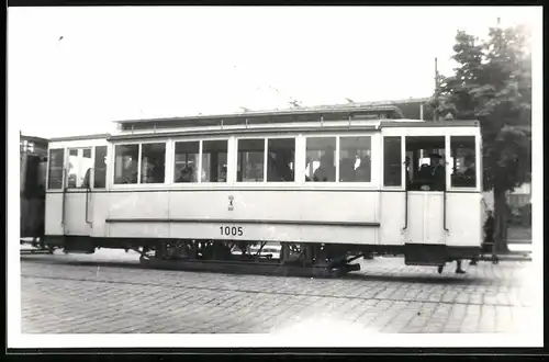 Fotografie Norbert Lossberger, Berlin, Ansicht Berlin, Strassenbahn Bw 1005 der BVG