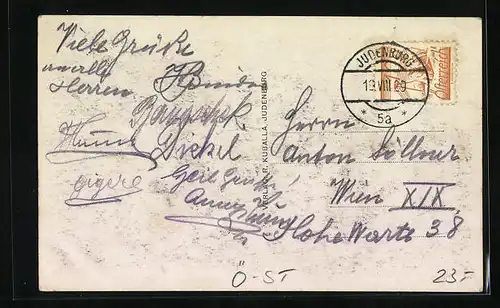 AK St. Johann a. T., Feuerwehr-Zeughaus, Strassenansicht