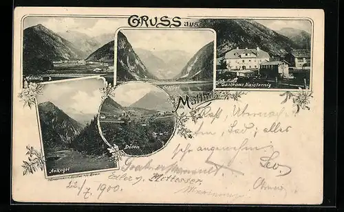 AK Mallnitz, Gasthaus Naisternig, Seethal, Dosen