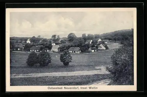 AK Neuendorf a. Wollin, Ortsansicht