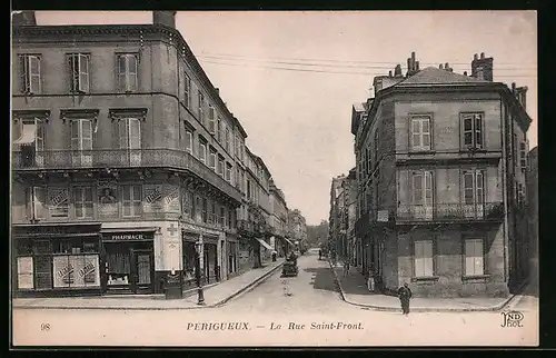 AK Perigueux, la Rue Saint-Front