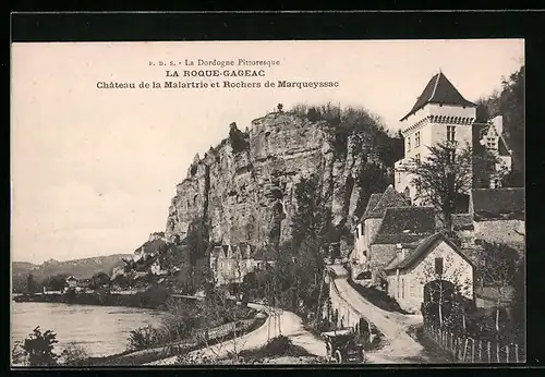 AK La Roque-Gageac, Chateau de la Malartrie et Rochers de Marqueyssac