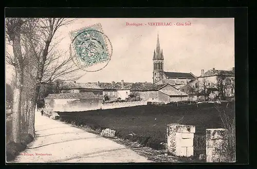 AK Verteillac, Coté Sud, L`Eglise