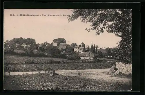 AK Liorac, Vue pittoresque du Bourg