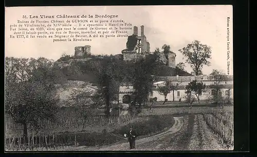 AK Gurson, Ruines de l`ancien Chateau de Gurson