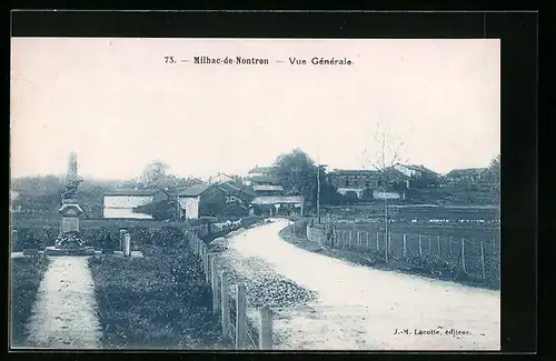 AK Milhac-de-Nontron, Vue Générale