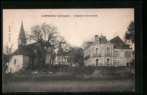 AK Campsegret, L`Eglise et le Couvent