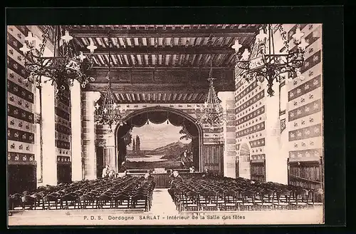 AK Sarlat, Intérieur de la Salle des fetes