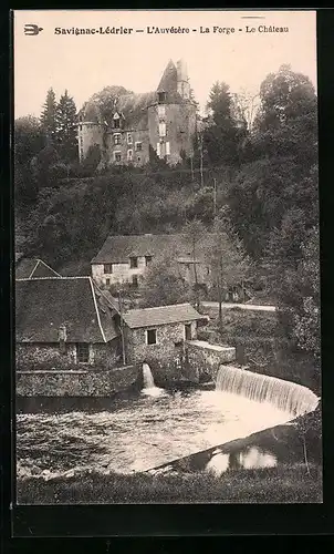 AK Savignac-Lédrier, L`Auvézère, La Forge, Le Chateau
