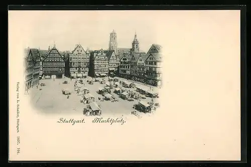 AK Stuttgart, Marktplatz